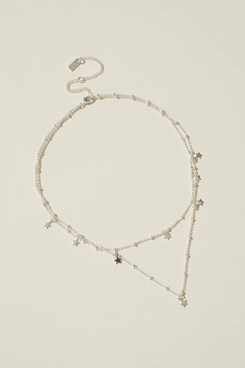 روبي 2Pk Fine Chain Necklace